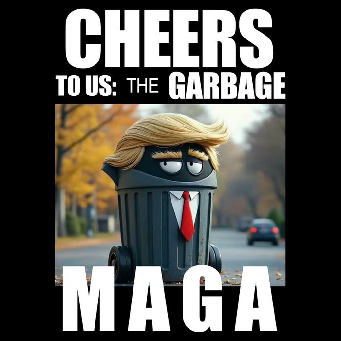 Cheers To The Us Garbage Maga Donald Trump Backpack