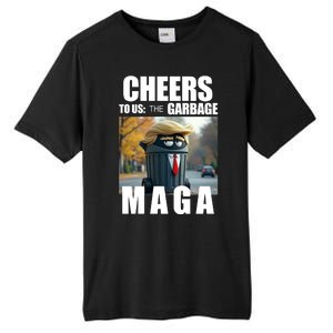 Cheers To The Us Garbage Maga Donald Trump Tall Fusion ChromaSoft Performance T-Shirt