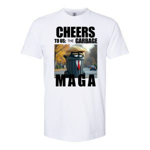 Cheers To The Us Garbage Maga Donald Trump Softstyle CVC T-Shirt