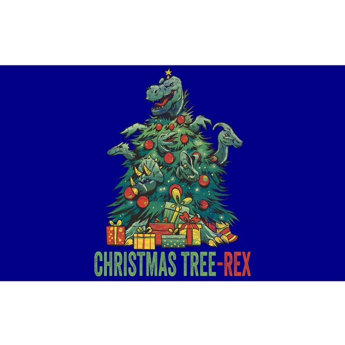 Christmas Tree Trex Christmas Meaningful Gift Bumper Sticker