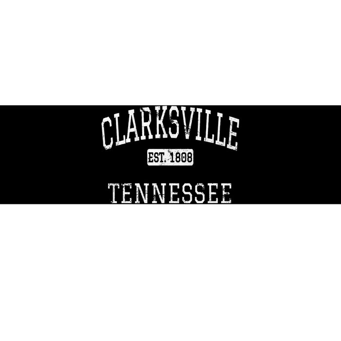 Clarksville Tennessee Tn Vintage Bumper Sticker