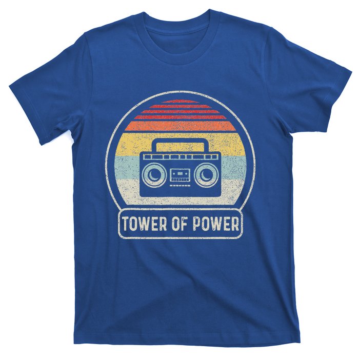 Cassette Tape Tower Of Power Rock Music T-Shirt