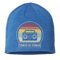 Cassette Tape Tower Of Power Rock Music Sustainable Beanie