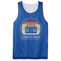 Cassette Tape Tower Of Power Rock Music Mesh Reversible Basketball Jersey Tank