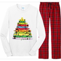 Christmas Tree Teacher Student Xmas Teacher Pajamas Long Sleeve Pajama Set