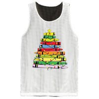 Christmas Tree Teacher Student Xmas Teacher Pajamas Mesh Reversible Basketball Jersey Tank