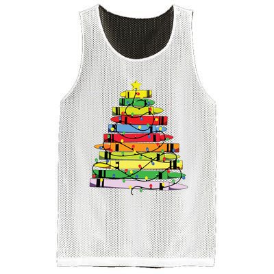 Christmas Tree Teacher Student Xmas Teacher Pajamas Mesh Reversible Basketball Jersey Tank