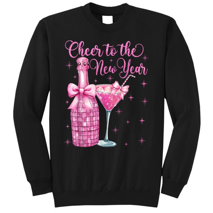 Cheer To The New Year Happy New Year 2025 Party Sweatshirt