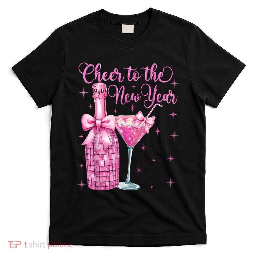 Cheer To The New Year Happy New Year 2025 Party T-Shirt