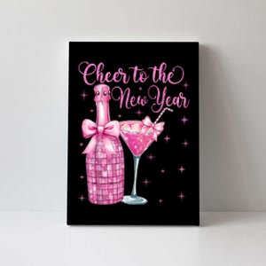 Cheer To The New Year Happy New Year 2025 Party Canvas