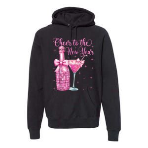 Cheer To The New Year Happy New Year 2025 Party Premium Hoodie