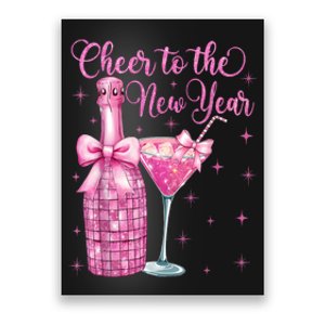 Cheer To The New Year Happy New Year 2025 Party Poster