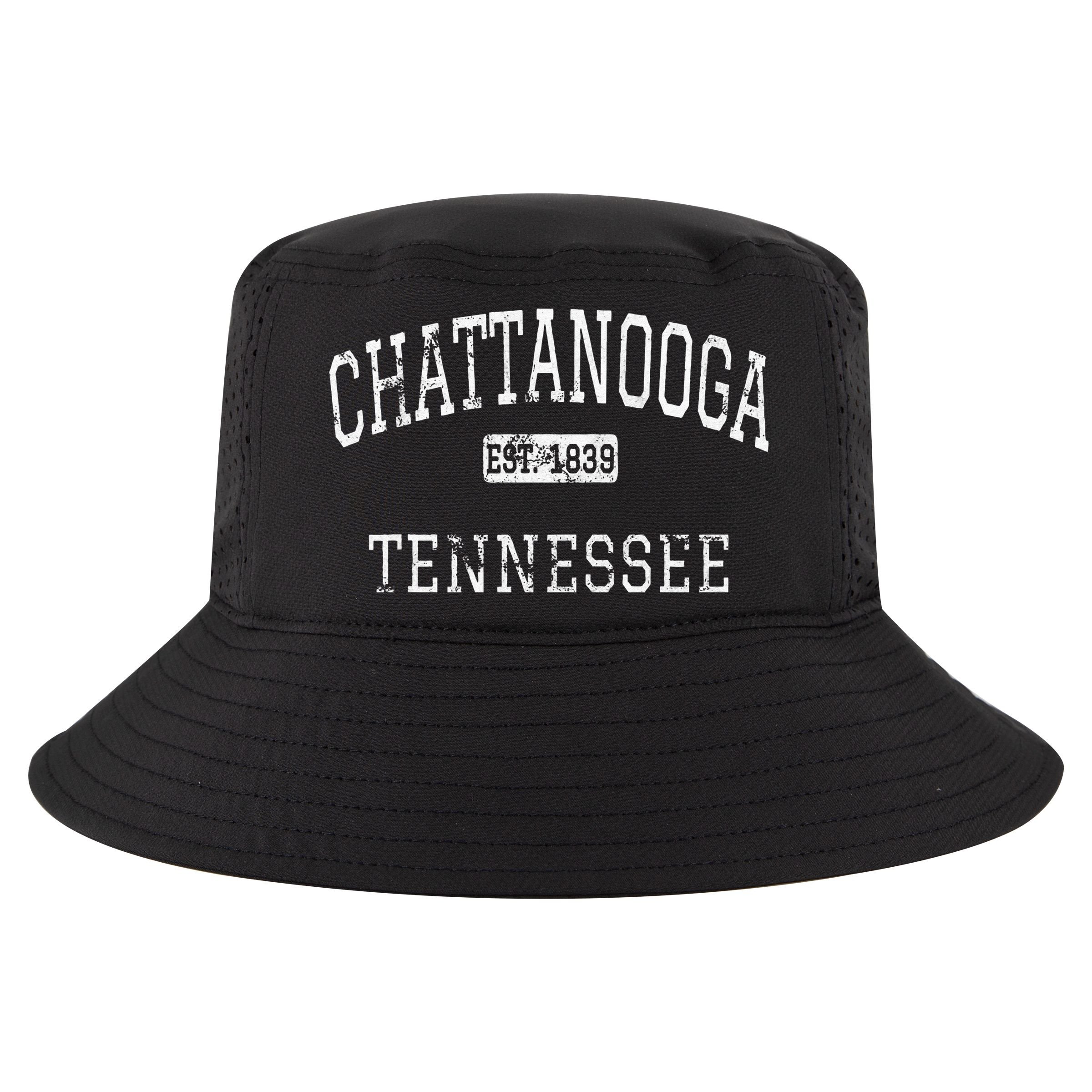 Chattanooga Tennessee TN Vintage Cool Comfort Performance Bucket Hat