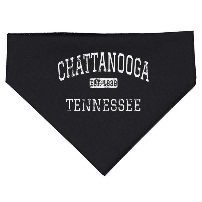 Chattanooga Tennessee TN Vintage USA-Made Doggie Bandana