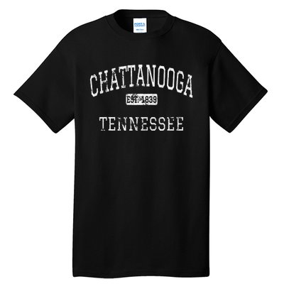 Chattanooga Tennessee TN Vintage Tall T-Shirt