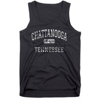 Chattanooga Tennessee TN Vintage Tank Top