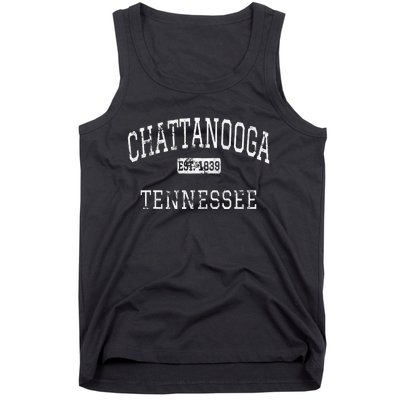 Chattanooga Tennessee TN Vintage Tank Top