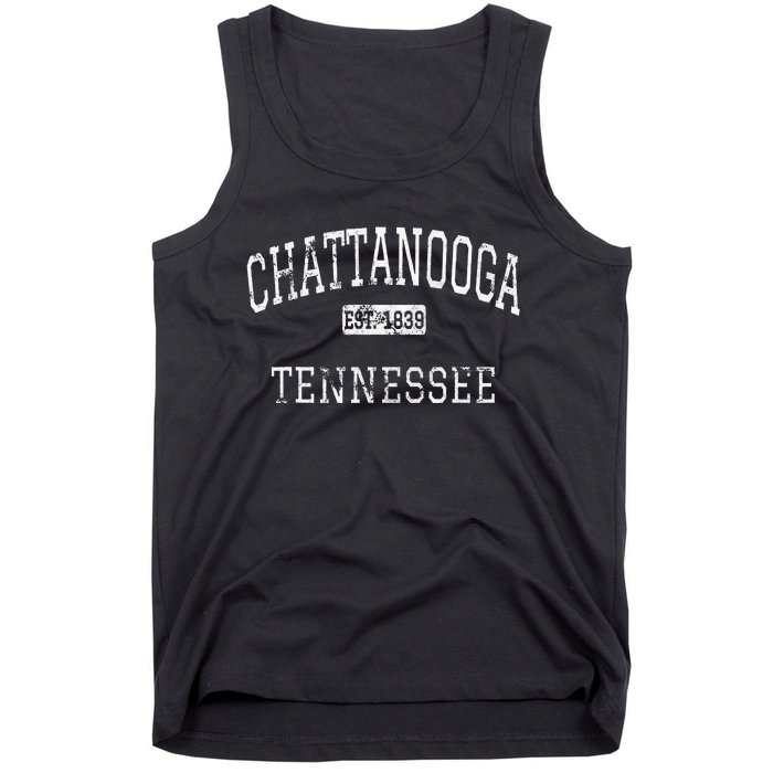 Chattanooga Tennessee TN Vintage Tank Top