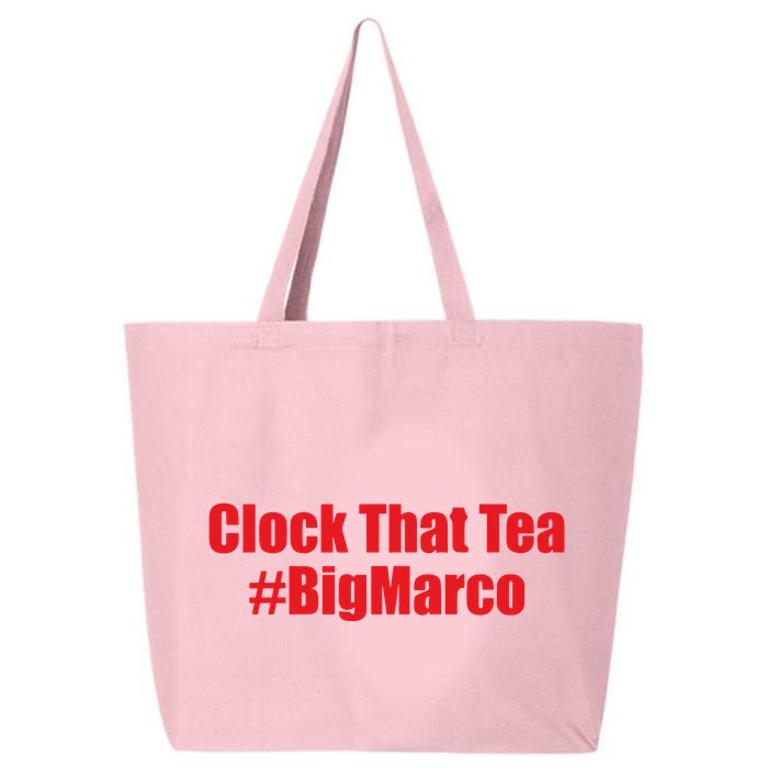 Clock That Tea #Bigmarco 25L Jumbo Tote