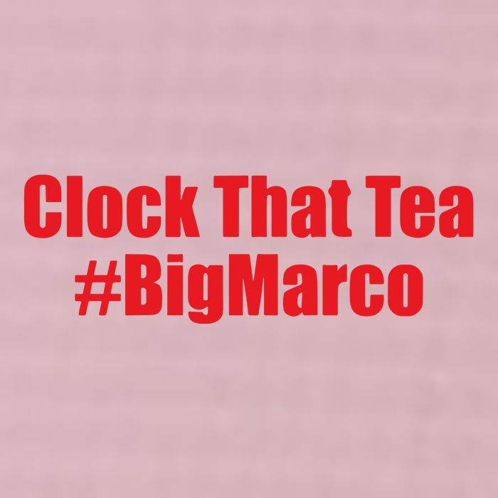Clock That Tea #Bigmarco 25L Jumbo Tote