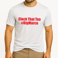 Clock That Tea #Bigmarco Cooling Performance Crew T-Shirt