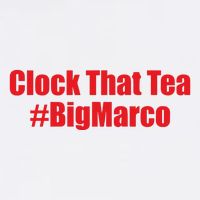 Clock That Tea #Bigmarco Cooling Performance Crew T-Shirt