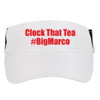 Clock That Tea #Bigmarco Adult Drive Performance Visor