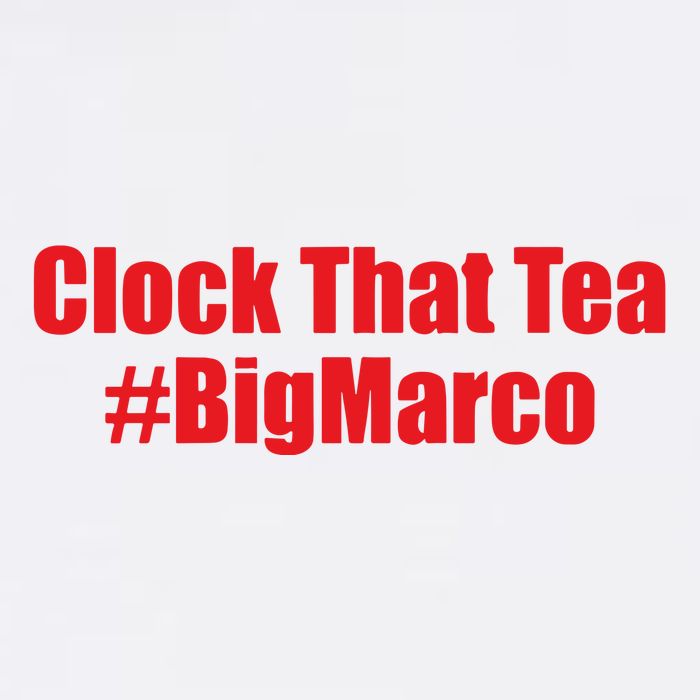 Clock That Tea #Bigmarco Womens Tank Top