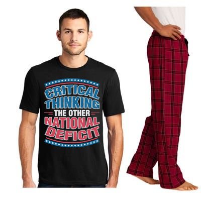 Critical Thinking The Other National Deficit Pajama Set