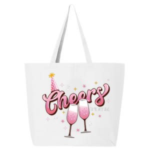 Cheers To The New Year 2024 Happy New Year Drinking Team 25L Jumbo Tote