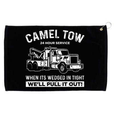 Camel Towing Tow Truck Humor Camel Towing  Grommeted Golf Towel