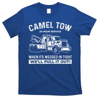 Camel Towing Tow Truck Humor Camel Towing  T-Shirt