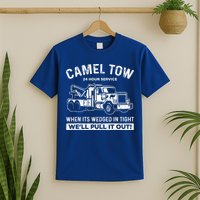 Camel Towing Tow Truck Humor Camel Towing  T-Shirt