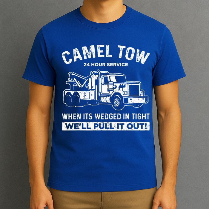 Camel Towing Tow Truck Humor Camel Towing  T-Shirt