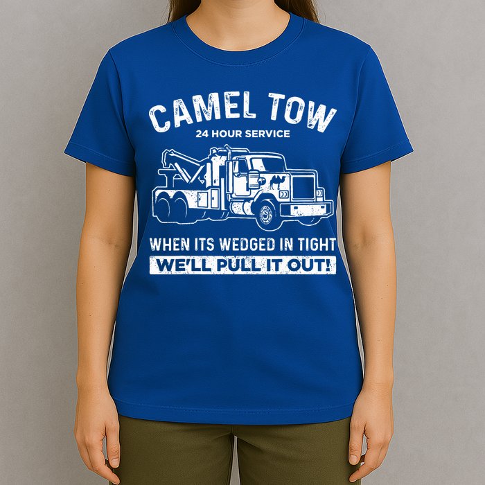 Camel Towing Tow Truck Humor Camel Towing  T-Shirt