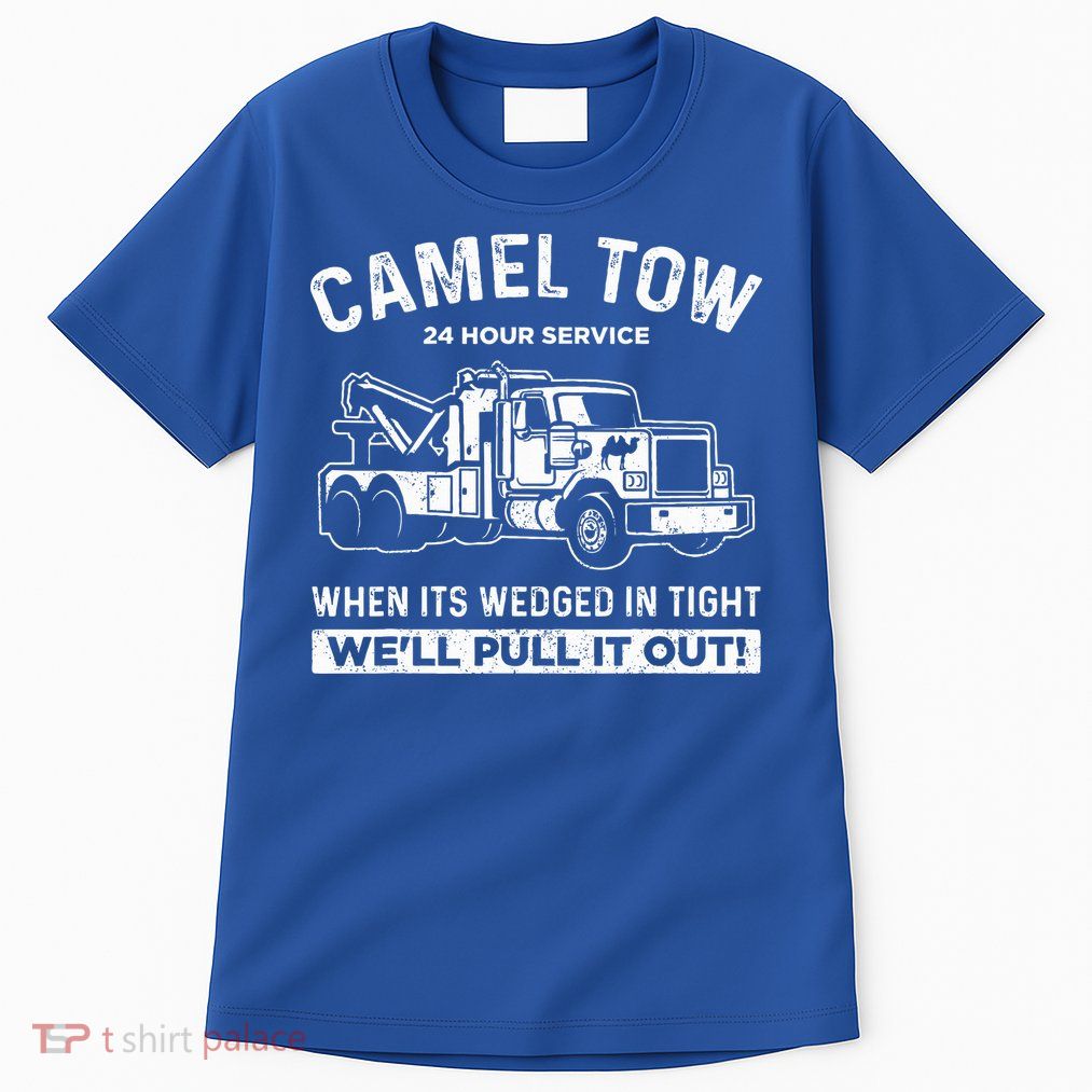Camel Towing Tow Truck Humor Camel Towing  Tall T-Shirt