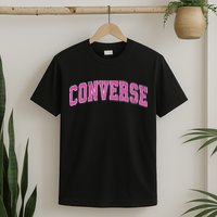 Converse Texas TX Vintage Sports Design Pink Design T-Shirt