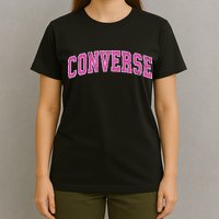 Converse Texas TX Vintage Sports Design Pink Design T-Shirt