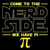 Come To The Nerd Side We Have Pi Nerd Baby Bodysuit