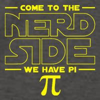 Come To The Nerd Side We Have Pi Nerd Vector Backpack