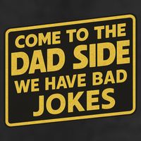 Come To The Dad Side We Have Bad Jokes Funny Parody Meme Adult Drive Performance Visor