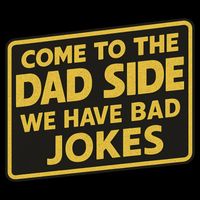 Come To The Dad Side We Have Bad Jokes Funny Parody Meme Youth Performance Sprint T-Shirt