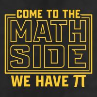 Come To The Math Side We Have Pi Garment-Dyed Fleece Hoodie