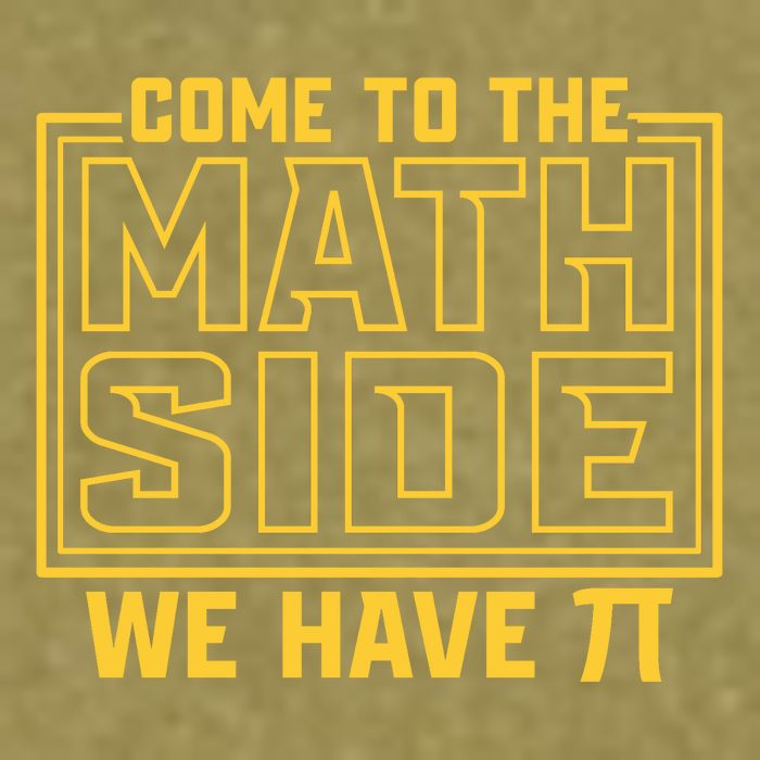 Come To The Math Side We Have Pi Garment-Dyed Women's Muscle Tee
