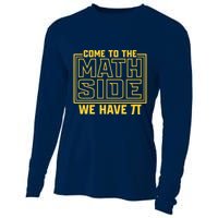Come To The Math Side We Have Pi Cooling Performance Long Sleeve Crew