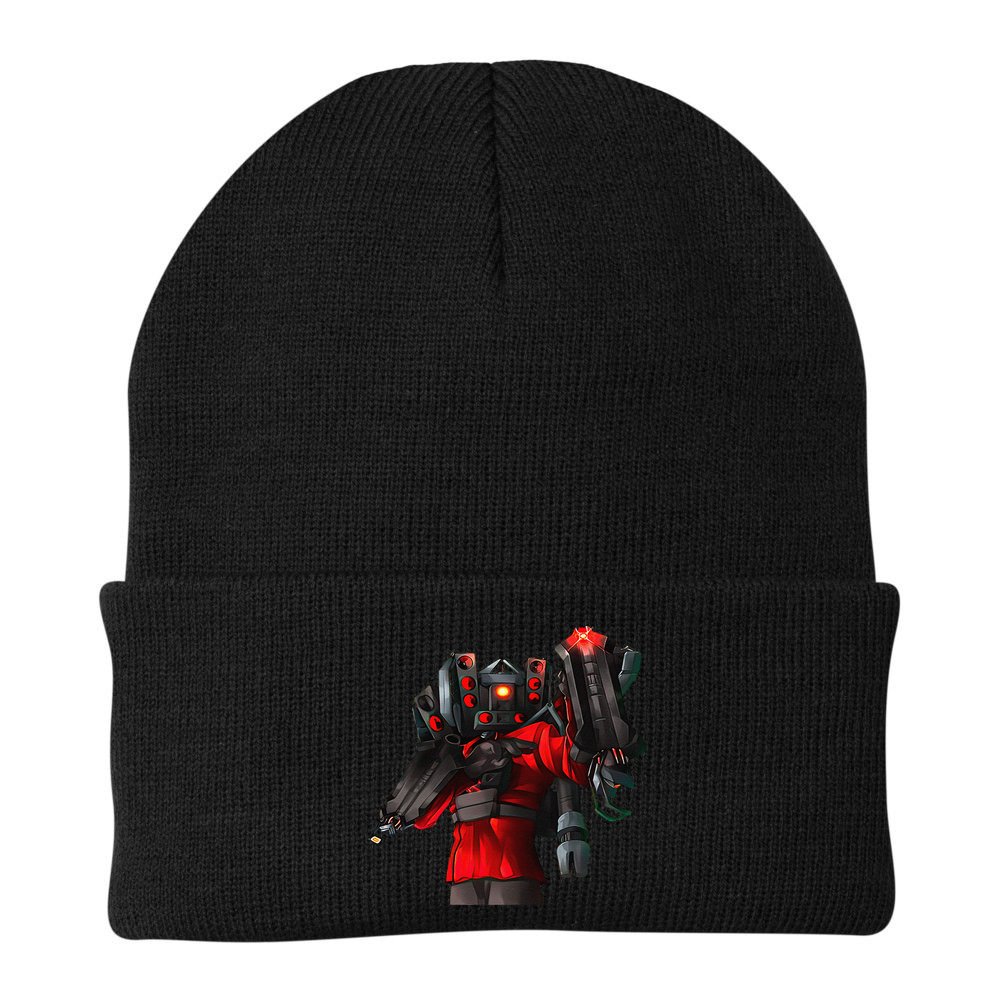 Cameraman Toilet Tvman Speakerman Birthday Beanie