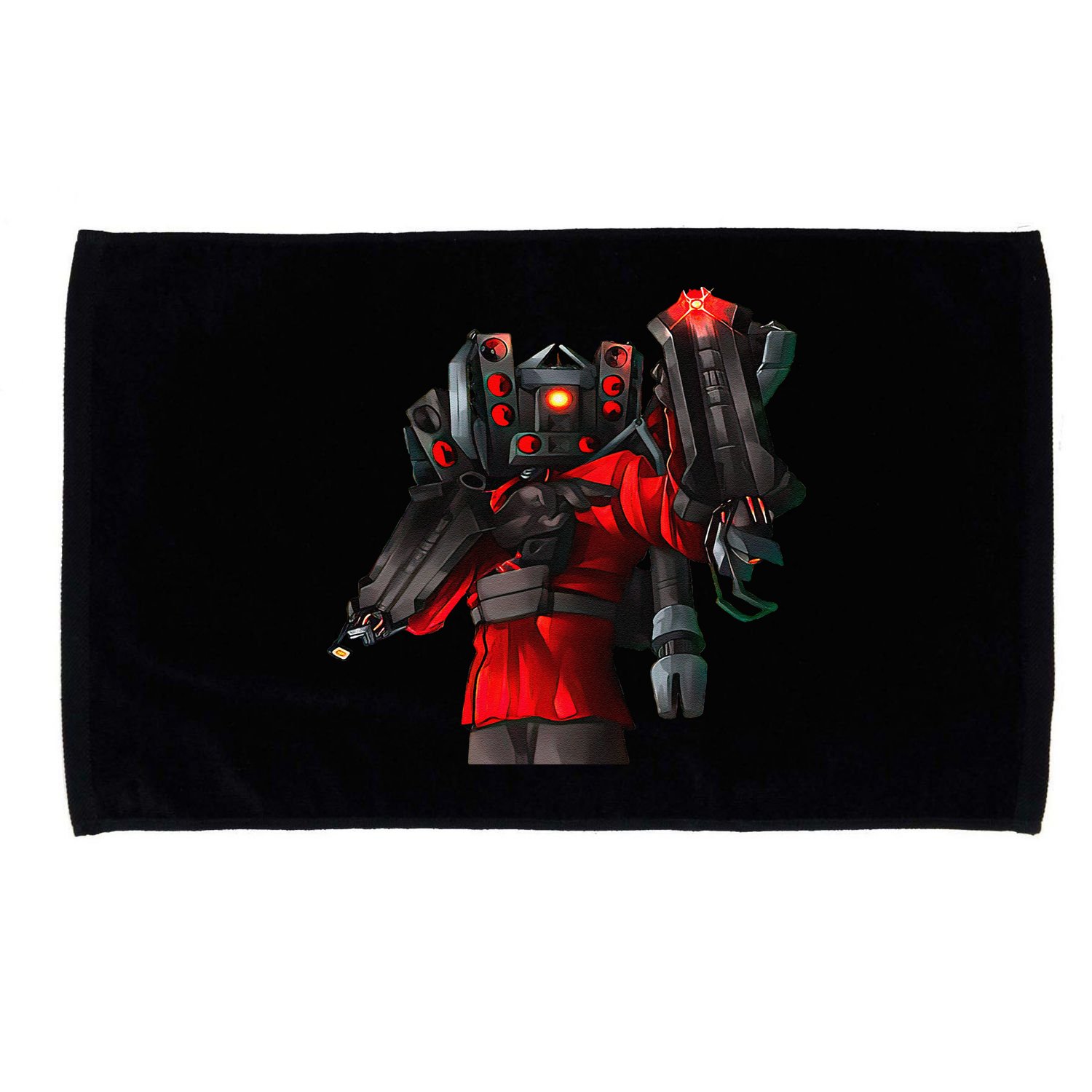 Cameraman Toilet Tvman Speakerman Birthday Microfiber Hand Towel