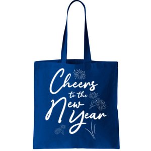 Cheers To The New Year New Years Meaningful Gift Tote Bag