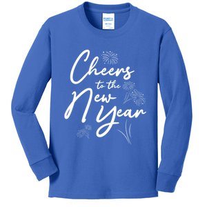 Cheers To The New Year New Years Meaningful Gift Kids Long Sleeve Shirt