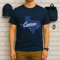 Conroe Texas TX Map T-Shirt